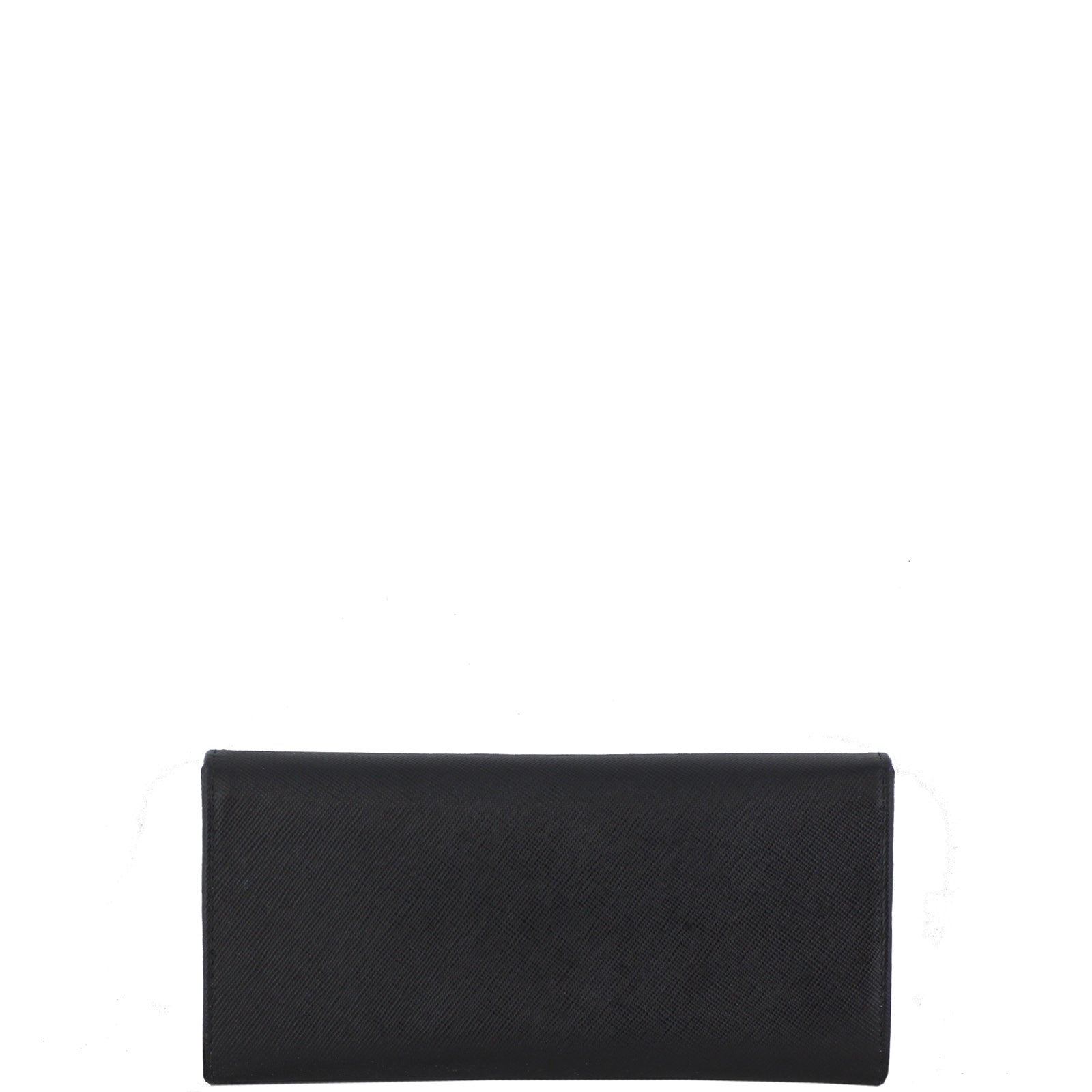 Prada Saffiano Lux Continental Wallet Back