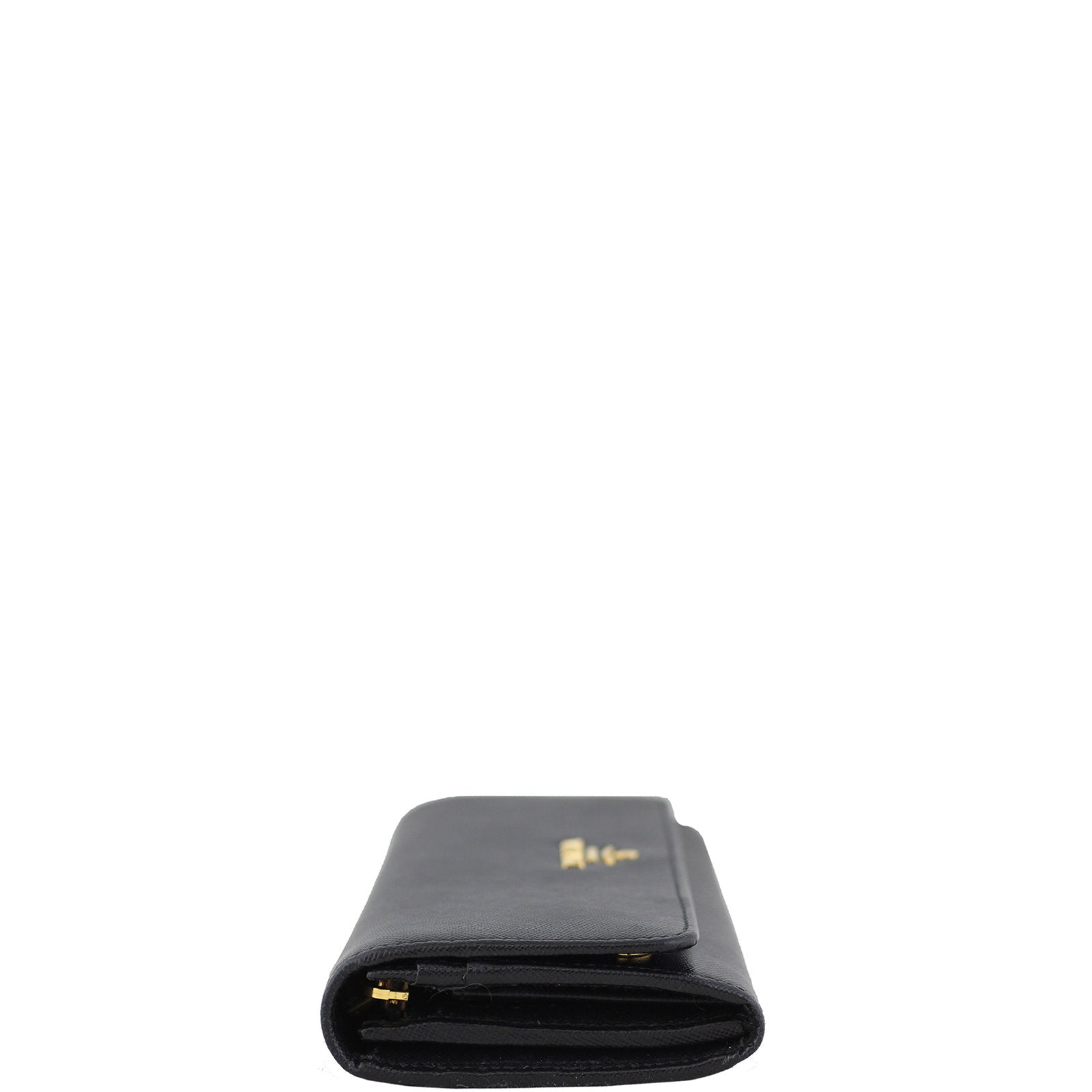 Prada Saffiano Lux Continental Wallet Right