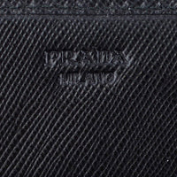 Prada Saffiano Lux Continental Wallet Stamp