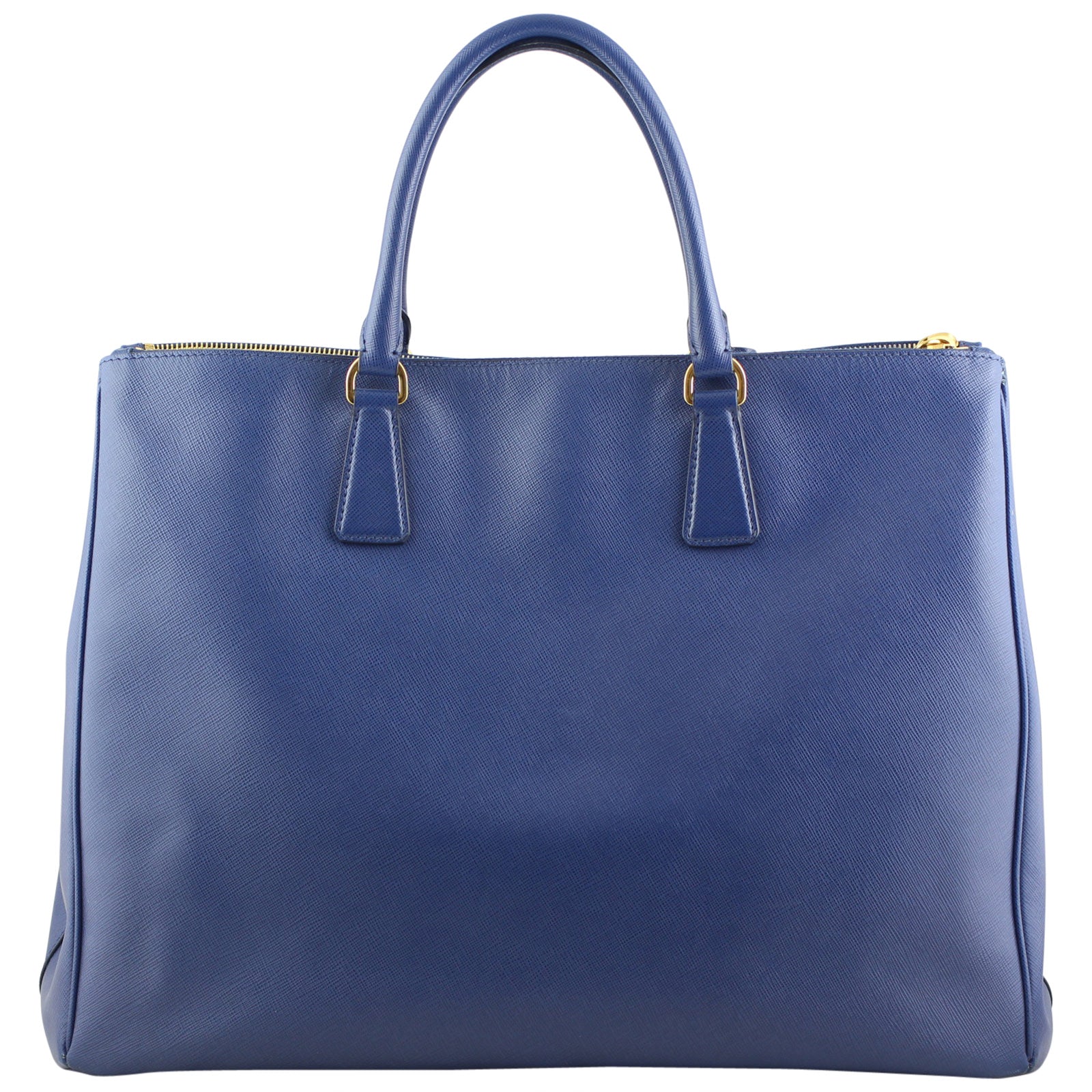 Prada Saffiano Lux Double-zip Tote Large Back