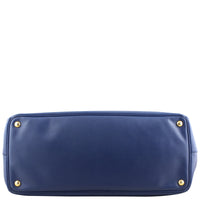 Prada Saffiano Lux Double-zip Tote Large Base