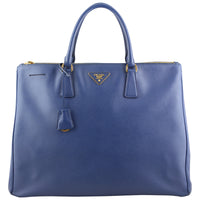 Prada Saffiano Lux Double-zip Tote Large Front