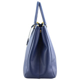 Prada Saffiano Lux Double-zip Tote Large Left