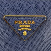 Prada Saffiano Lux Galleria Double Zip Tote Medium Logo