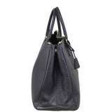 Prada Saffiano Lux Galleria Double Zip Tote Large Side