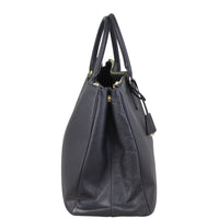 Prada Saffiano Lux Galleria Double Zip Tote Large Side