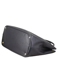 Prada Saffiano Lux Galleria Double Zip Tote Large Corner
