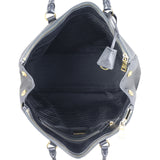 Prada Saffiano Lux Galleria Double Zip Tote Large Whole interior