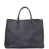 Prada Saffiano Lux Galleria Double Zip Tote Large Back