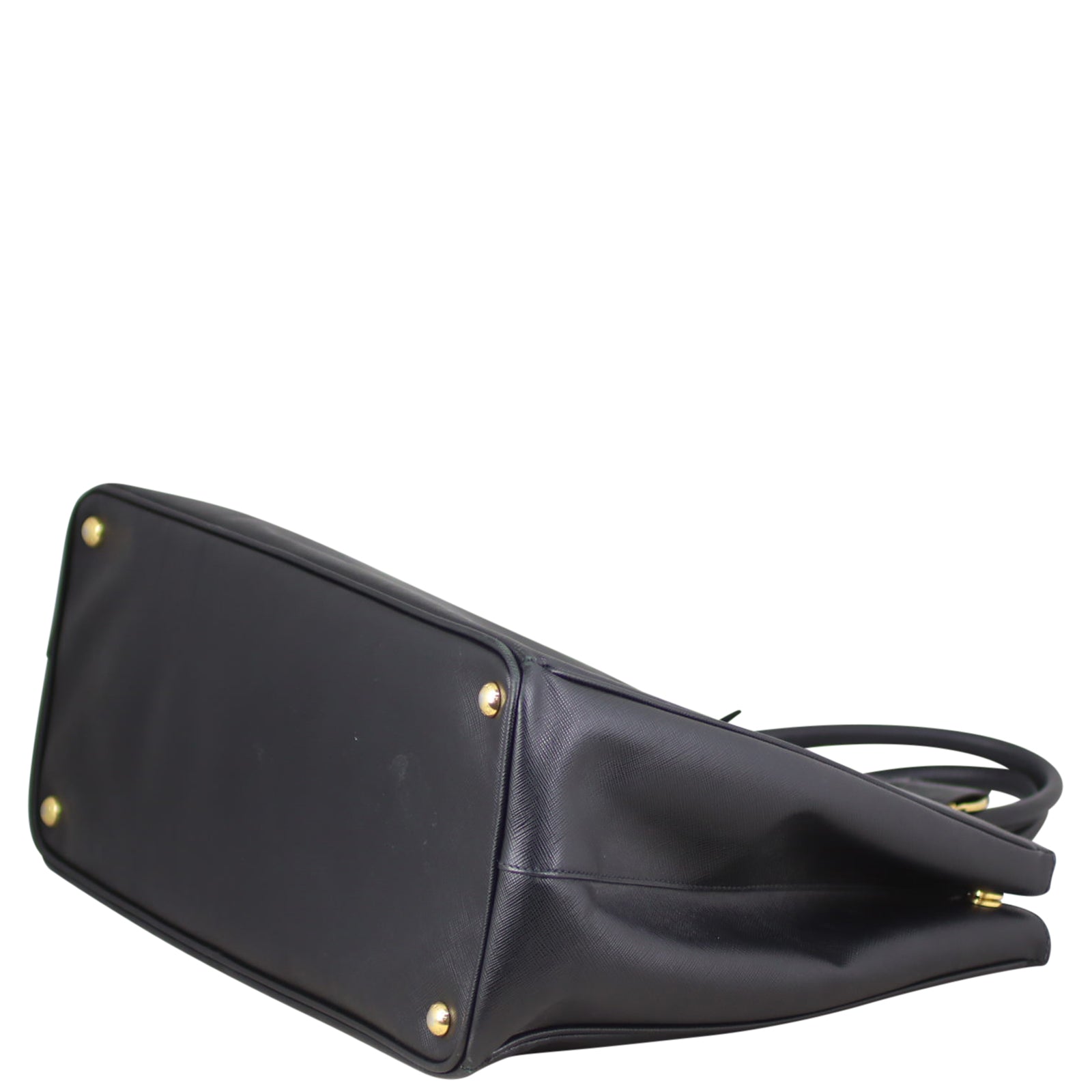 Prada Saffiano Lux Galleria Double Zip Tote Large Corner