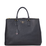 Prada Saffiano Lux Galleria Double Zip Tote Large Front