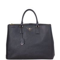 Prada Saffiano Lux Galleria Double Zip Tote Large Front