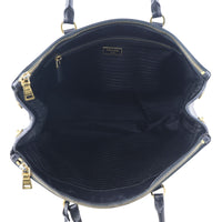 Prada Saffiano Lux Galleria Double Zip Tote Large Whole interior