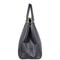 Prada Saffiano Lux Galleria Double Zip Tote Large Side