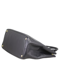 Prada Saffiano Lux Galleria Double Zip Tote Large Corner