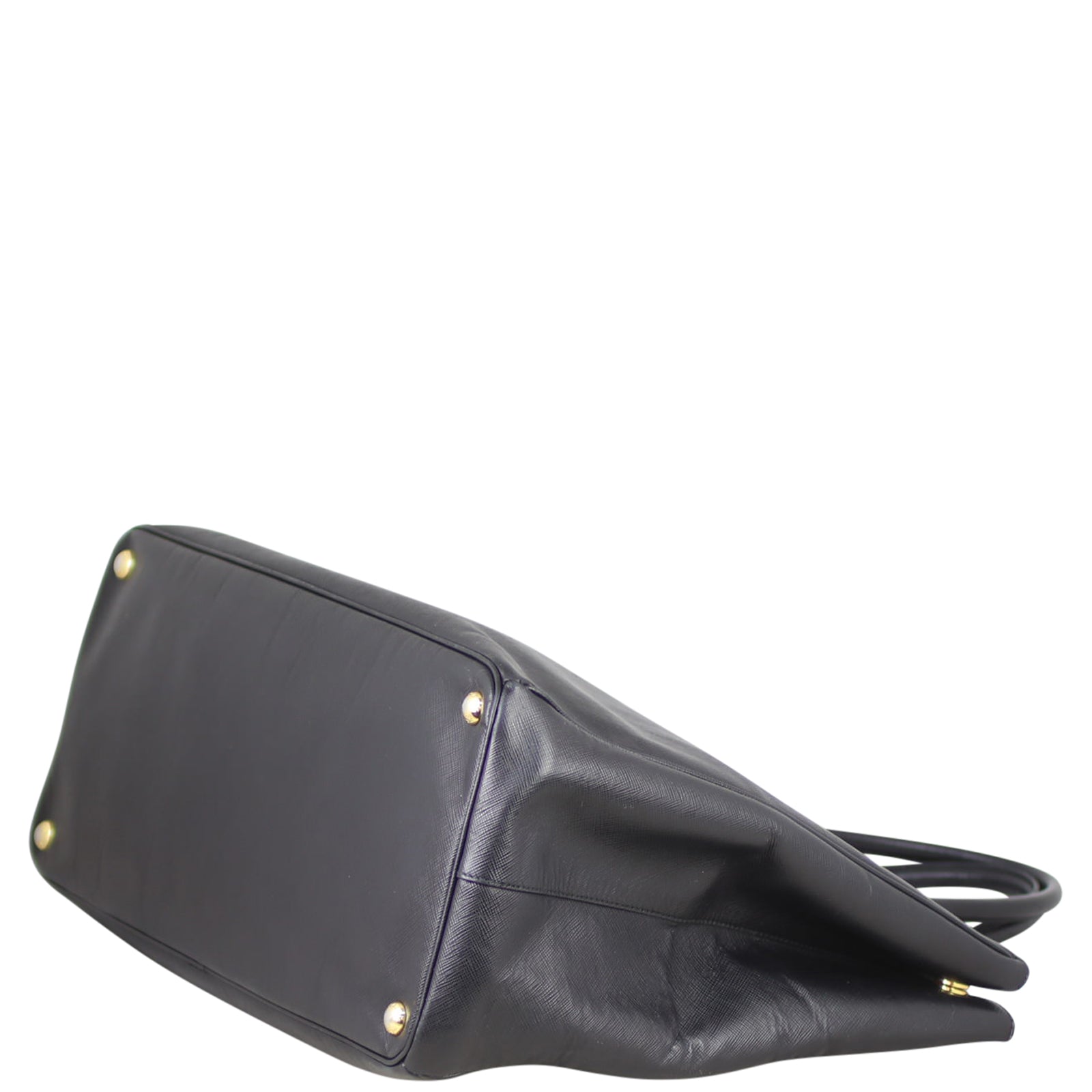 Prada Saffiano Lux Galleria Double Zip Tote Large Corner