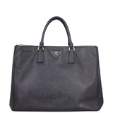 Prada Saffiano Lux Galleria Double Zip Tote Large Front