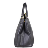 Prada Saffiano Lux Galleria Double Zip Tote Large Side