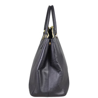 Prada Saffiano Lux Galleria Double Zip Tote Large Side
