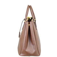 Prada Saffiano Lux Galleria Double Zip Tote Large Side