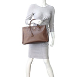 Prada Saffiano Lux Galleria Double Zip Tote Large Mannequin