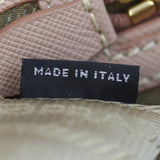 Prada Saffiano Lux Galleria Double Zip Tote Medium Stamp