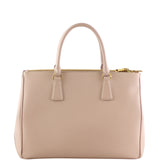 Prada Saffiano Lux Galleria Double Zip Tote Medium Back