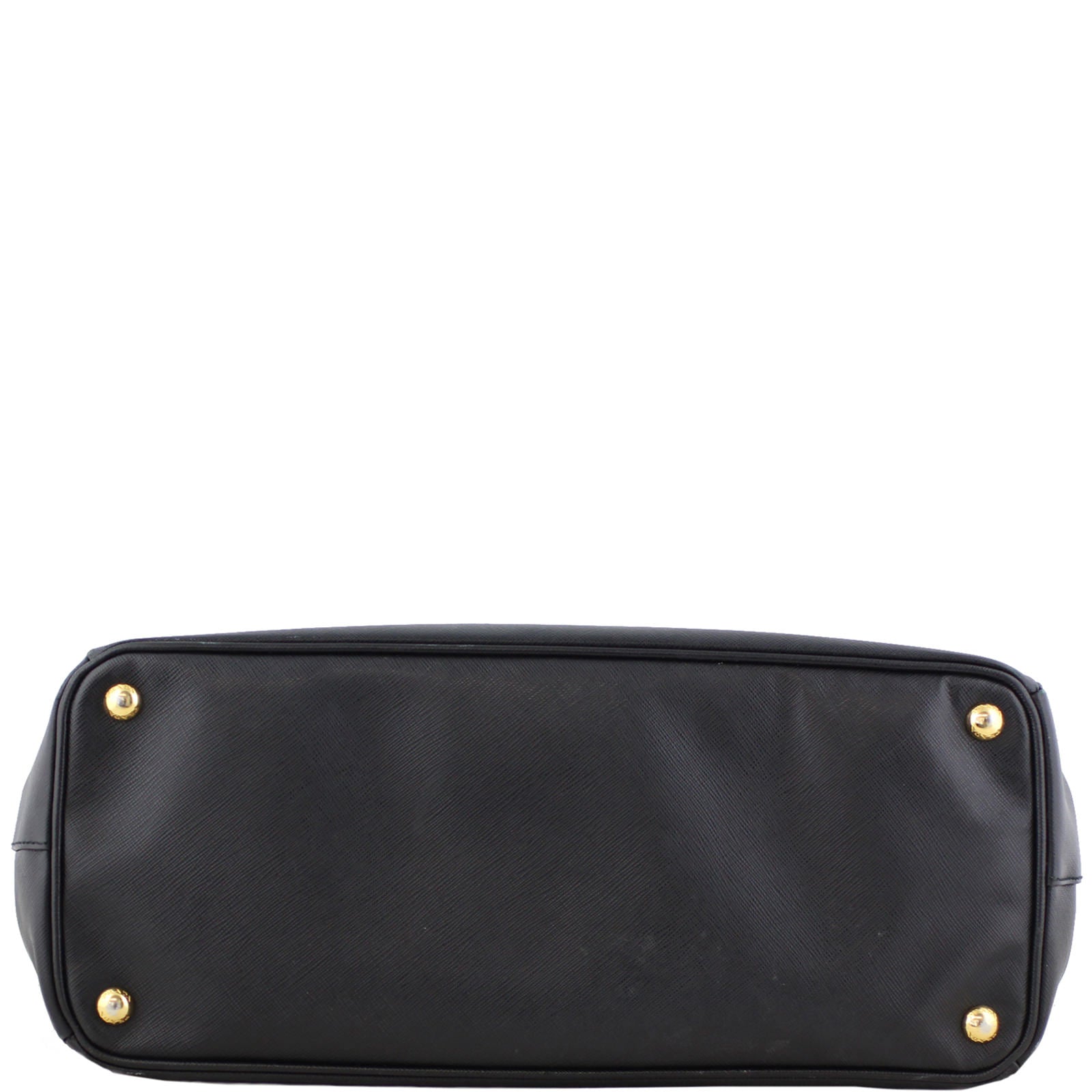 Prada Saffiano Lux Galliera Double Zip Tote Medium Base