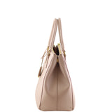 Prada Saffiano Lux Galleria Double Zip Tote Medium Left