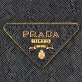 Prada Saffiano Lux Galleria Double Zip Tote Medium Logo