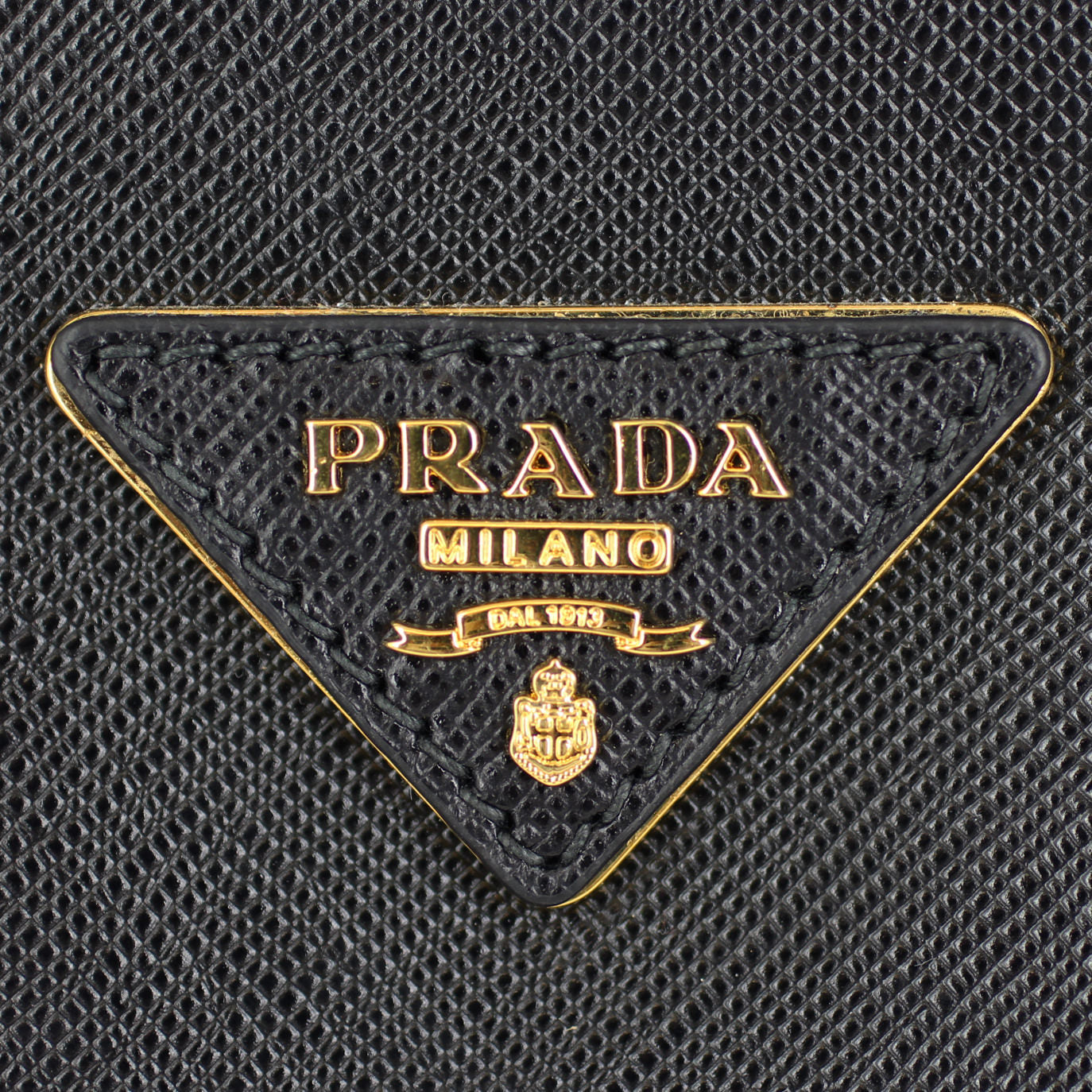 Prada Saffiano Lux Galleria Double Zip Tote Medium Logo