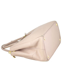 Prada Saffiano Lux Galleria Double Zip Tote Medium corner