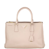 Prada Saffiano Lux Galleria Double Zip Tote Medium front