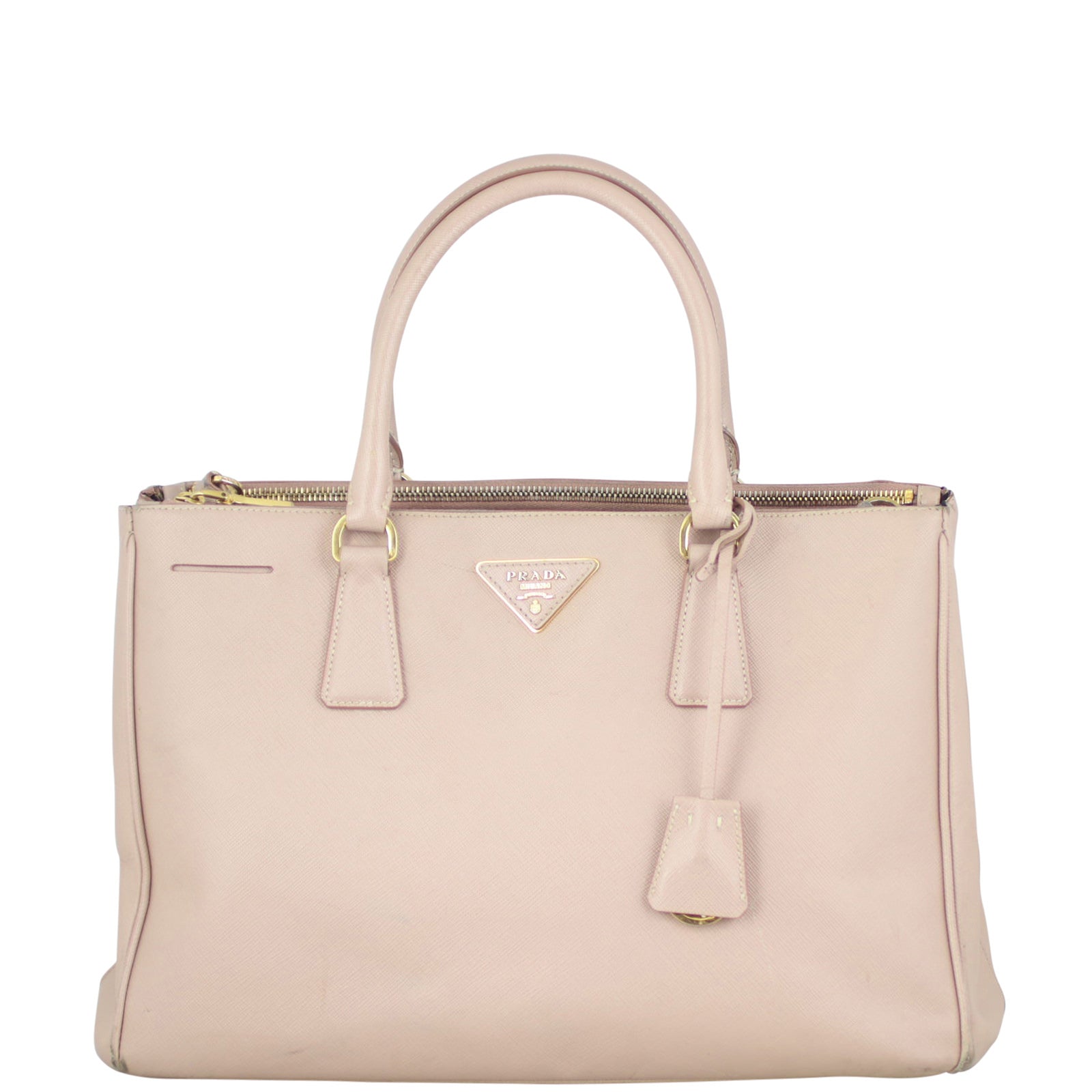 Prada Saffiano Lux Galleria Double Zip Tote Medium front