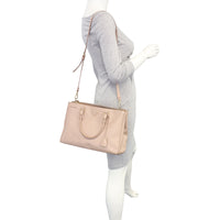 Prada Saffiano Lux Galleria Double Zip Tote Medium mannequin