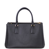 Prada Saffiano Lux Galleria Double Zip Tote Medium Back
