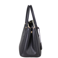Prada Saffiano Lux Galleria Double Zip Tote Medium Side