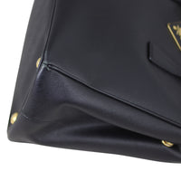Prada Saffiano Lux Galleria Double Zip Tote Medium Corner