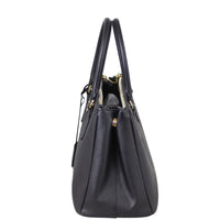 Prada Saffiano Lux Galleria Double Zip Tote Medium Side