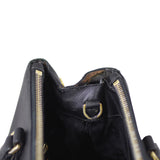 Prada Saffiano Lux Galleria Double Zip Tote Medium Corner