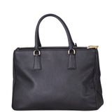 Prada Saffiano Lux Galleria Double Zip Tote Medium Back