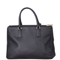 Prada Saffiano Lux Galleria Double Zip Tote Medium Back