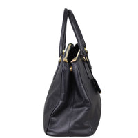 Prada Saffiano Lux Galleria Double Zip Tote Medium Side