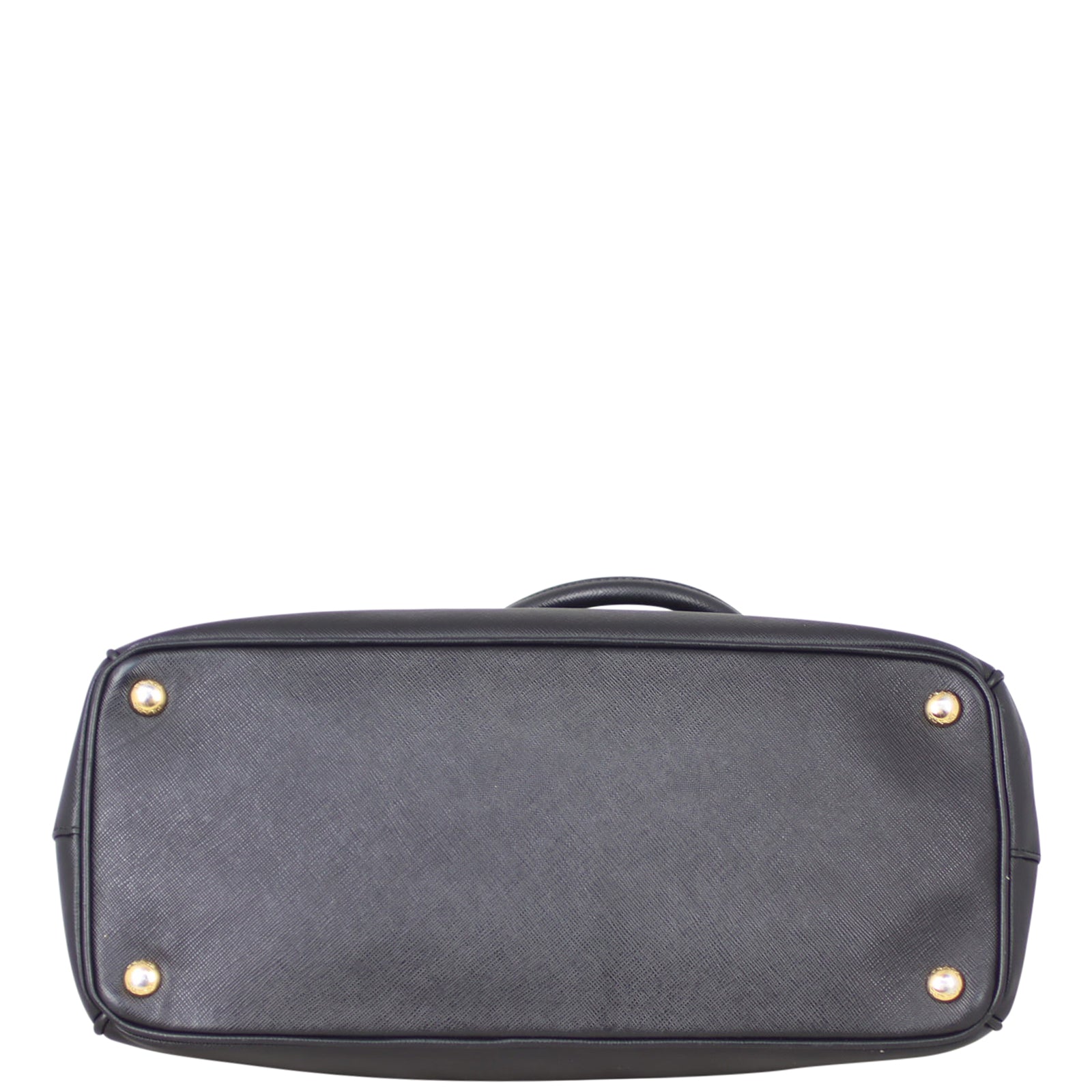 Prada Saffiano Lux Galleria Double Zip Tote Medium Base