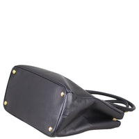 Prada Saffiano Lux Galleria Double Zip Tote Medium Corner