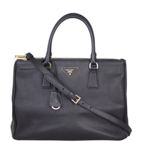 Prada Saffiano Lux Galleria Double Zip Tote Medium Front