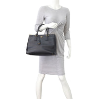 Prada Saffiano Lux Galleria Double Zip Tote Medium Mannequin