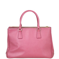 Prada Saffiano Lux Galleria Double Zip Tote Medium Back