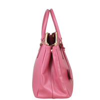 Prada Saffiano Lux Galleria Double Zip Tote Medium Side