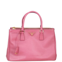 Prada Saffiano Lux Galleria Double Zip Tote Medium Front